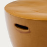 Стол уличный керамика Kave Home MESQUIDA Ø46 J2200019PR81 (горчичный)