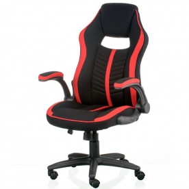 Кресло офисноеTPRO- Prime black/red E5555