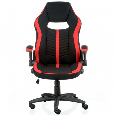 Кресло офисноеTPRO- Prime black/red E5555