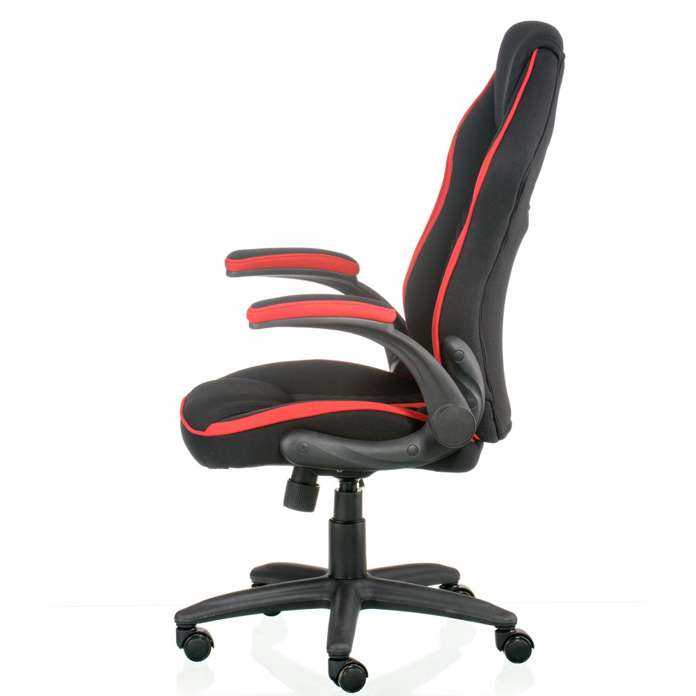 Кресло офисноеTPRO- Prime black/red E5555