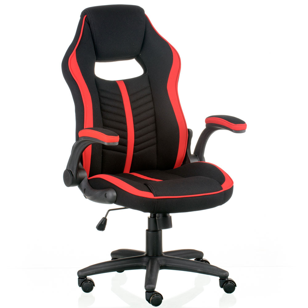 Кресло офисноеTPRO- Prime black/red E5555