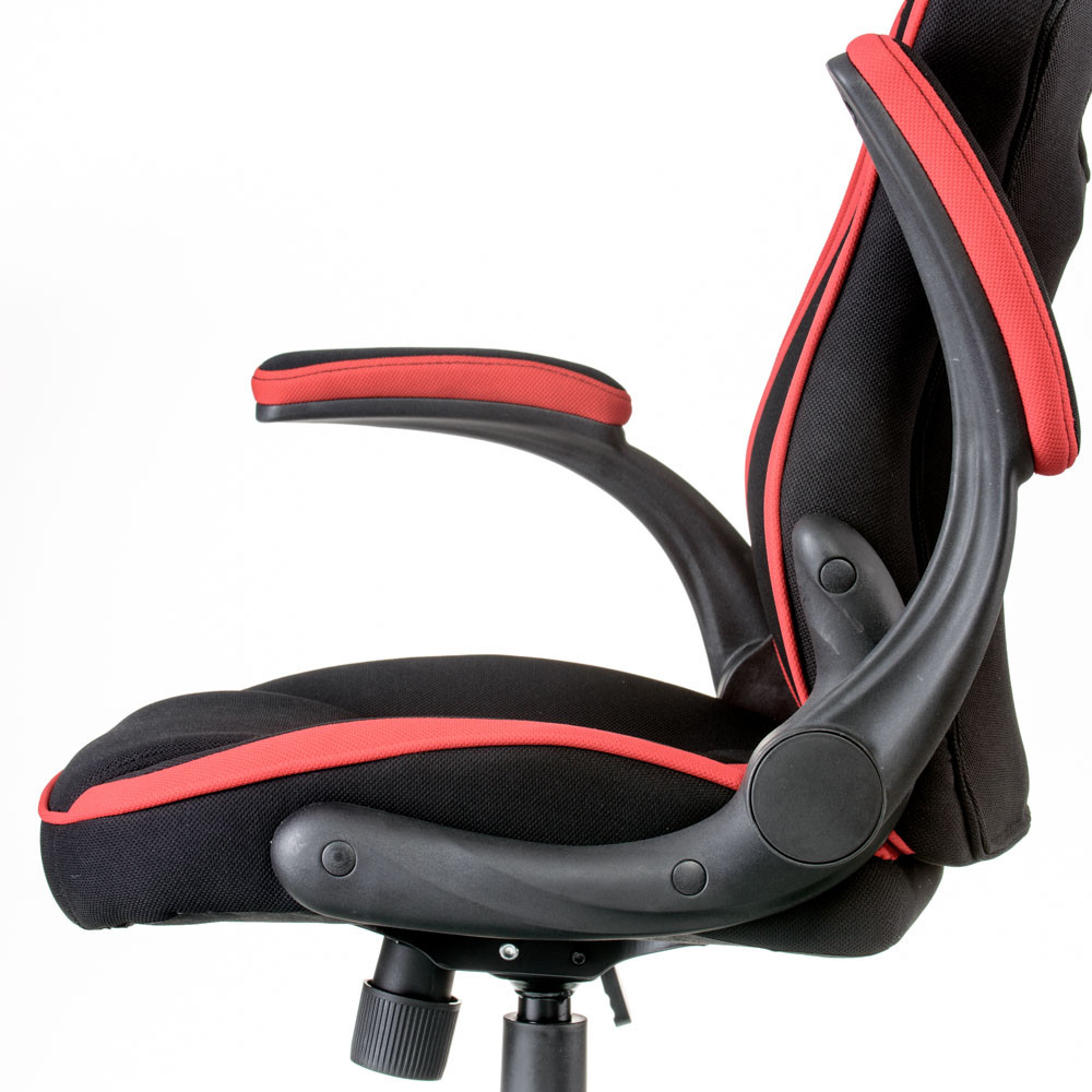 Кресло офисноеTPRO- Prime black/red E5555