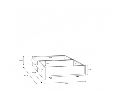 FORTE PL- Surfinio SFNL021 Ящик для кровати