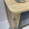 Тумба под телевизор с подсветкой Perfect Home Уилсон / Wilson 2-дверная 2D/163 Дуб эвок
