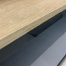Тумба под телевизор с подсветкой Perfect Home Уилсон / Wilson 2-дверная 2D/163 Дуб эвок
