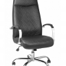 Кресло для руководителя BRS- Сhief Black Zigzag Chrome CF-01