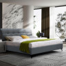 Кровать с подъемным газовым Avn- GLORIA 160 Grey 
