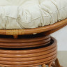 Фото №2 - Кресло круглое из натурального ротанга CRU- Папасан (темный мед) kk0014