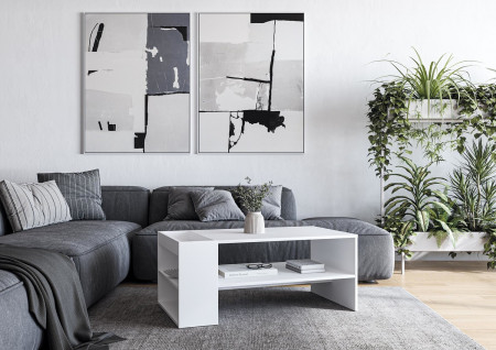 Стол журнальный HALMAR MURCIA белый