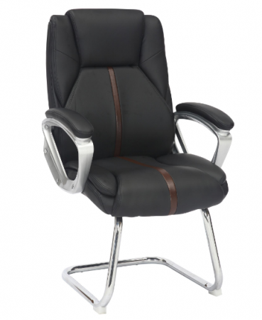 Кресло AMF- Seltic CF кожзам черный  