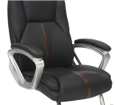Кресло AMF- Seltic CF кожзам черный  