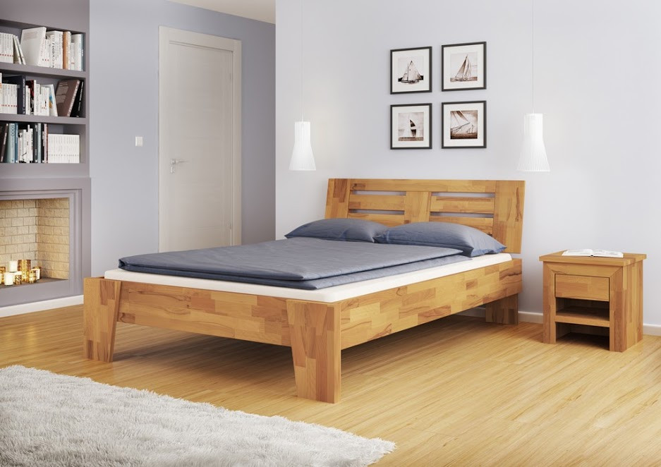 Кровать двуспальная MBL- b112 (180х200 см)