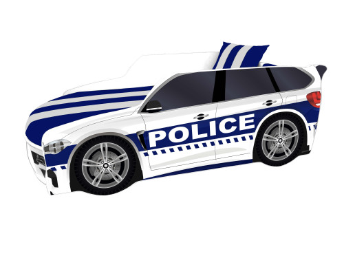 Кровать детская VRN- Premium P005 POLICE