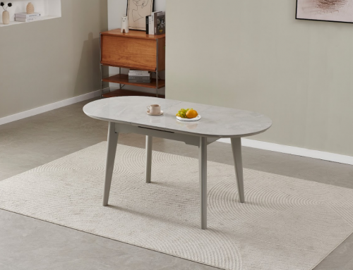 Стол обеденный модерн VTR- TM-126-1 (калакатта мрамор + серый)  