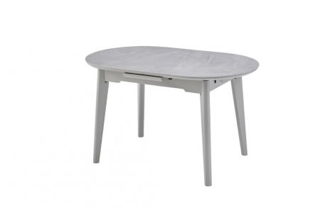 Стол обеденный модерн VTR- TM-126-1 (калакатта мрамор + серый)  