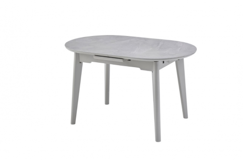Стол обеденный модерн VTR- TM-126-1 (калакатта мрамор + серый)  
