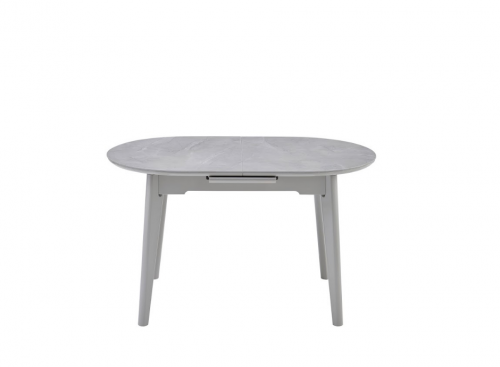 Стол обеденный модерн VTR- TM-126-1 (калакатта мрамор + серый)  