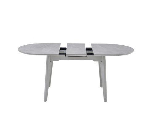 Стол обеденный модерн VTR- TM-126-1 (калакатта мрамор + серый)  