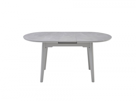 Стол обеденный модерн VTR- TM-126-1 (калакатта мрамор + серый)  