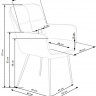 Стул Halmar K-463 серый