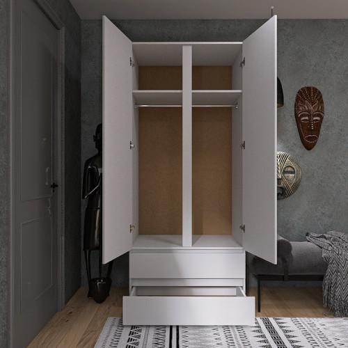 Спальня (модульная) EVR- Лайт-3 белый(нимфея альба)