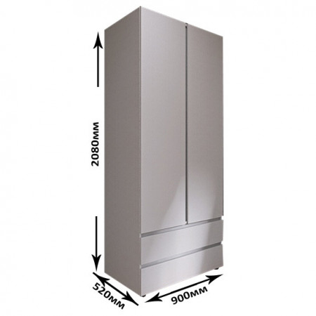 Спальня (модульная) EVR- Лайт-3 белый(нимфея альба)