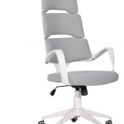 Кресло офисное AMF- Spiral White светло-серый