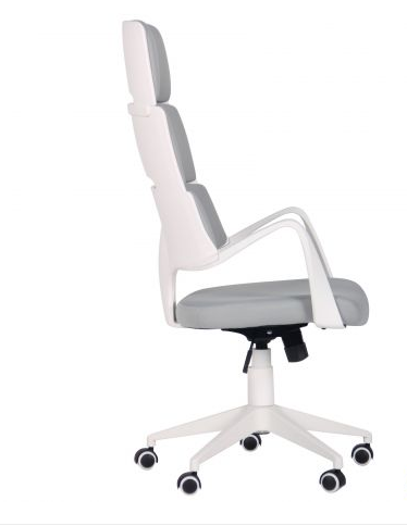 Кресло офисное AMF- Spiral White светло-серый