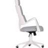 Кресло офисное AMF- Spiral White светло-серый