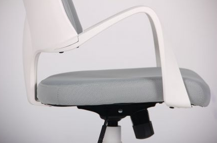 Кресло офисное AMF- Spiral White светло-серый