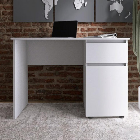 Стол письменный EVR- Лайт СЛ-1 белый (нимфея альба)