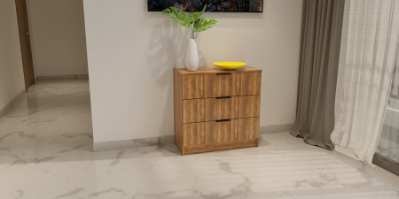 Комод на 3 ящика ViA- Сити 2