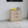 Комод на 3 ящика ViA- Сити 2