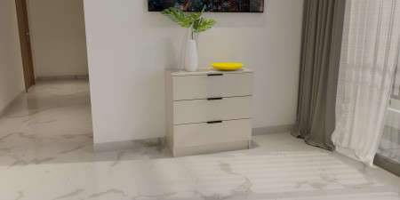 Комод на 3 ящика ViA- Сити 2