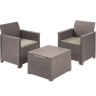 Комплект мебели для отдыха ECO- Emma balcony set (серый, бежевый)