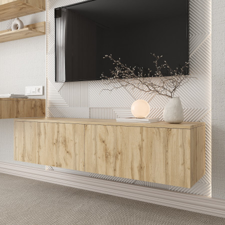 Тумба под телевизор 33х140х35 см KOD- ТУ-ТВ Ейр