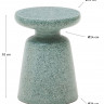 Стол уличный бетон Kave Home MESQUIDA Ø39 J2200020PR06 (бирюзовый)