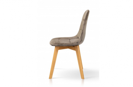 Стул мягкий BIO- Ирис (велюр песочный) 