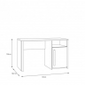 Стол письменный PL- Forte Surfinio SFNB211