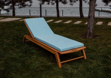 Шезлонг деревянный Ws- California lounge VIP, ламели