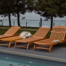Шезлонг деревянный Ws- California lounge VIP, ламели