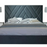 Кровать двухспальная с подъемным механизмом TOP- FRISCO Стелла Графит
