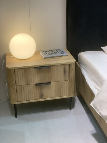 Тумба прикроватная Perfect Home Уилсон / Wilson с 2 ящиками 2S/63 Дуб эвок