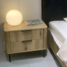 Тумба прикроватная Perfect Home Уилсон / Wilson с 2 ящиками 2S/63 Дуб эвок