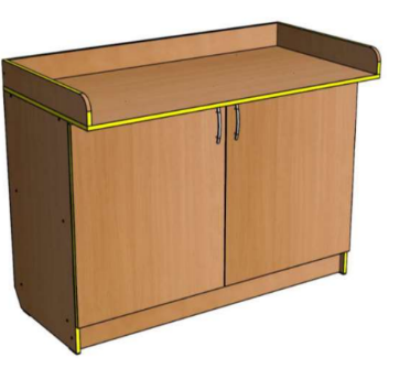 Стол пеленальный HAT- 130*65*90