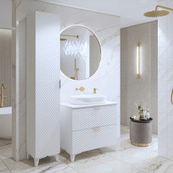 Комплект для ванной Helvetia LAURA (белый)