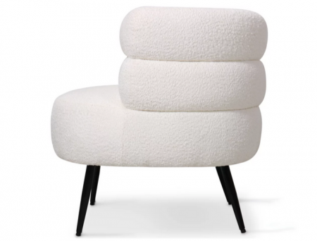 Кресло CRV- Dualis Natural boucle,белый