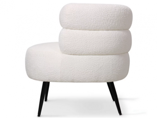 Кресло CRV- Dualis Natural boucle,белый