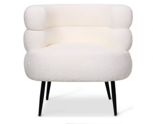 Кресло CRV- Dualis Natural boucle,белый