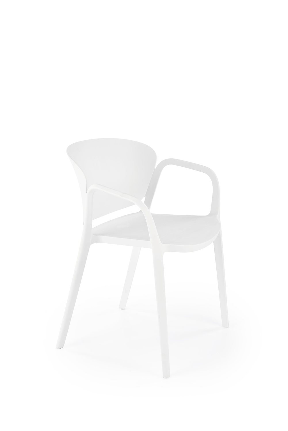 Кресло HALMAR K491 черный/белый/горчица